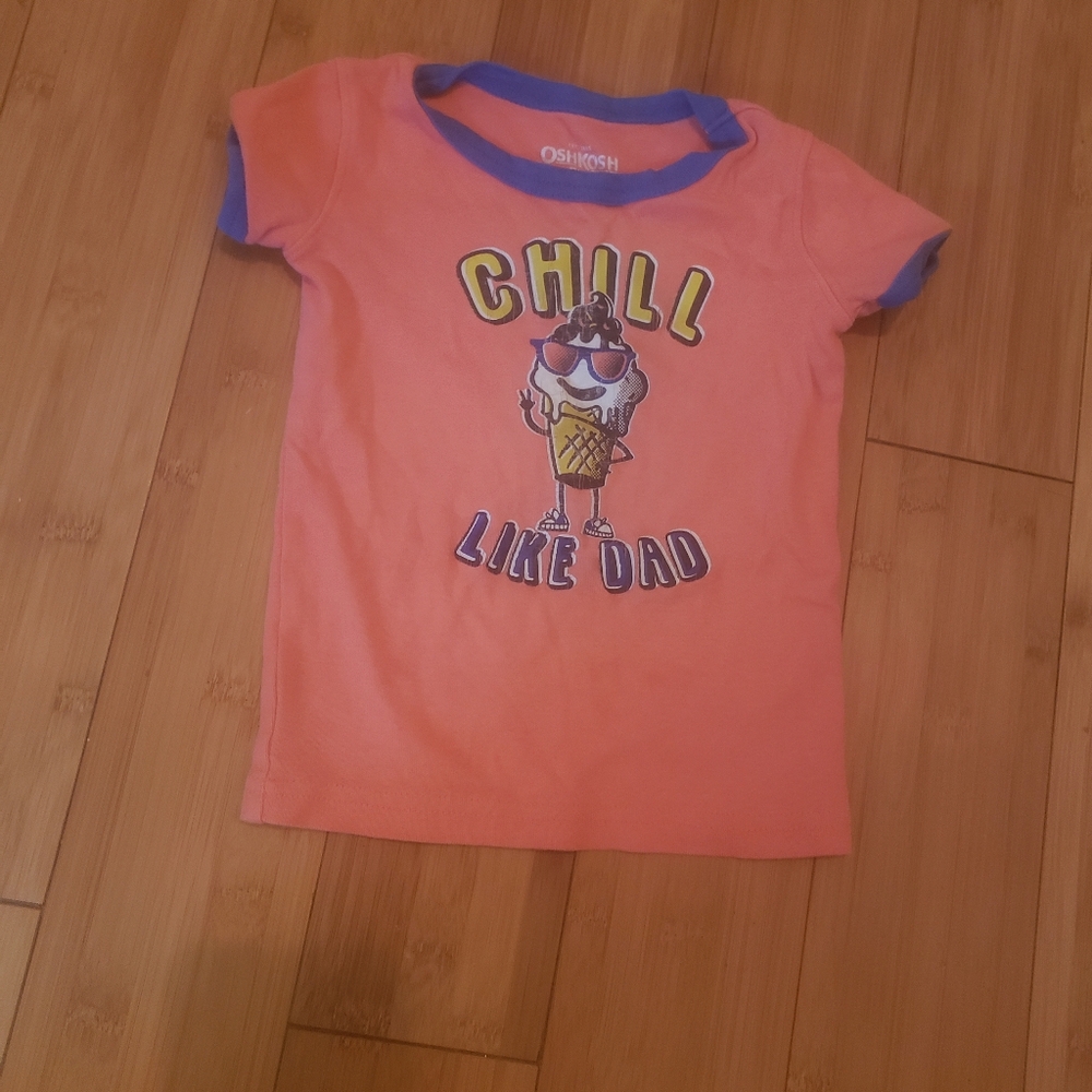 Boys Osh Kosh Chill Like Dad Tshirt